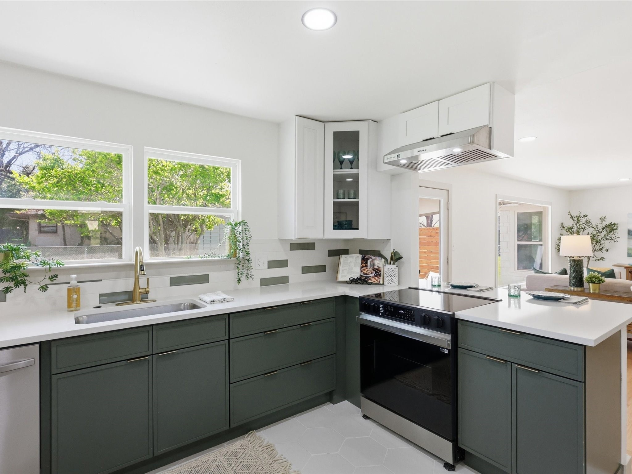 Jane Lane kitchen after renovation
